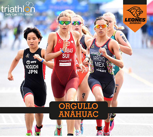 Alumna de la Universidad Anáhuac obtiene medalla de bronce en el mundial de duatlón en Canadá