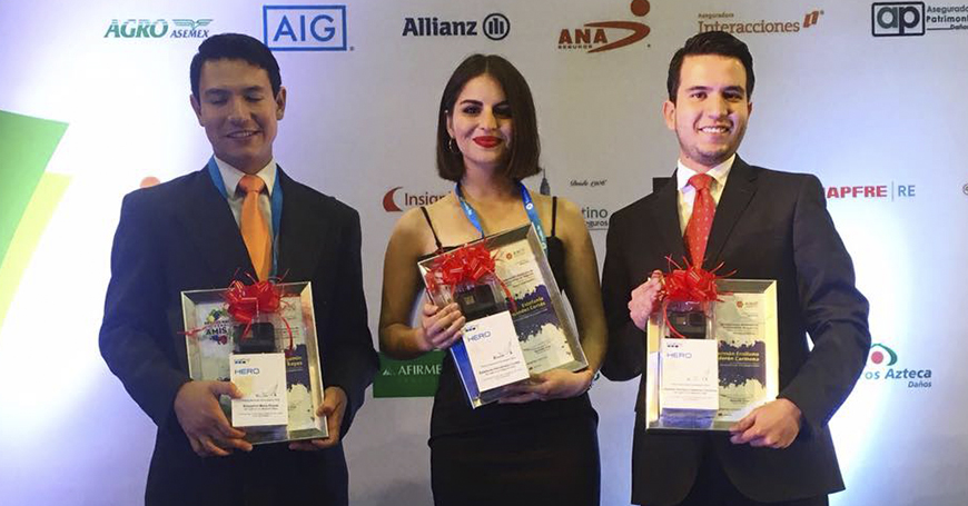 Alumnos Anáhuac, ganadores del Premio Nacional Universitario AMIS