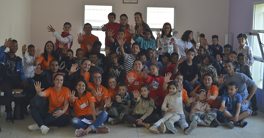 Alumnos Anáhuac realizan actividades de voluntariado en Marruecos