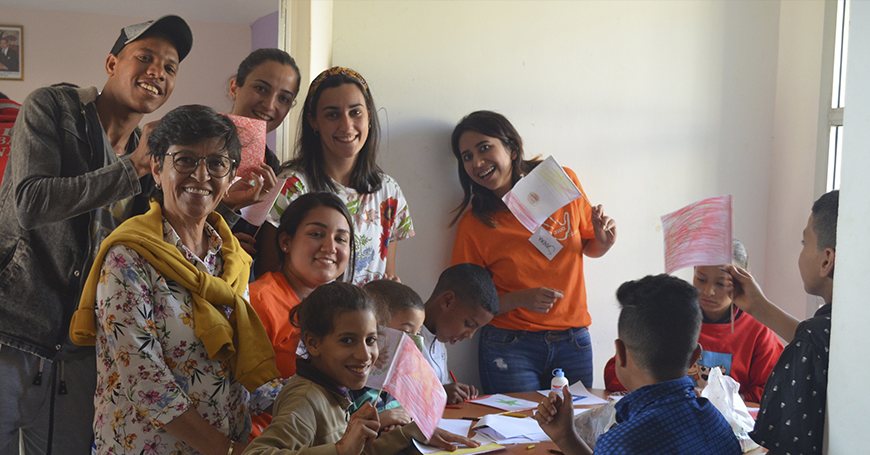 Alumnos Anáhuac realizan actividades de voluntariado en Marruecos