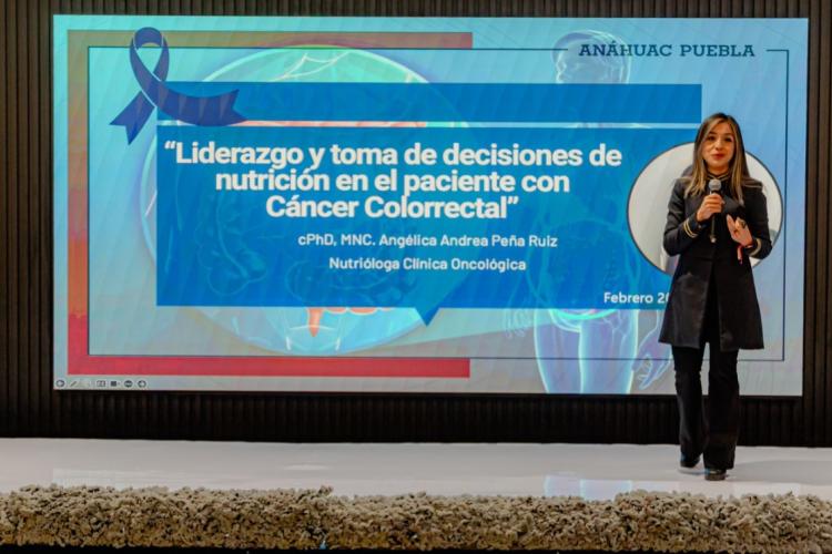 Nutrición clínica ante el cáncer colorrectal, advierte experta