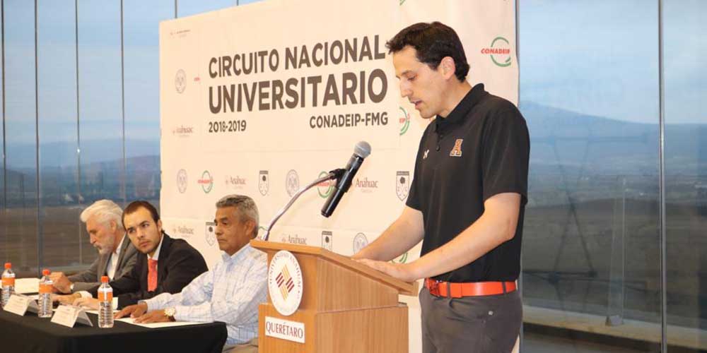  Inicia el Circuito Nacional Universitario CONADEIP-FMG 2018-2019