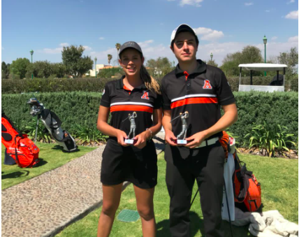 Eva Loyola y José Manuel Nieto obtienen 2do lugar en la Gira de Golf Querétaro