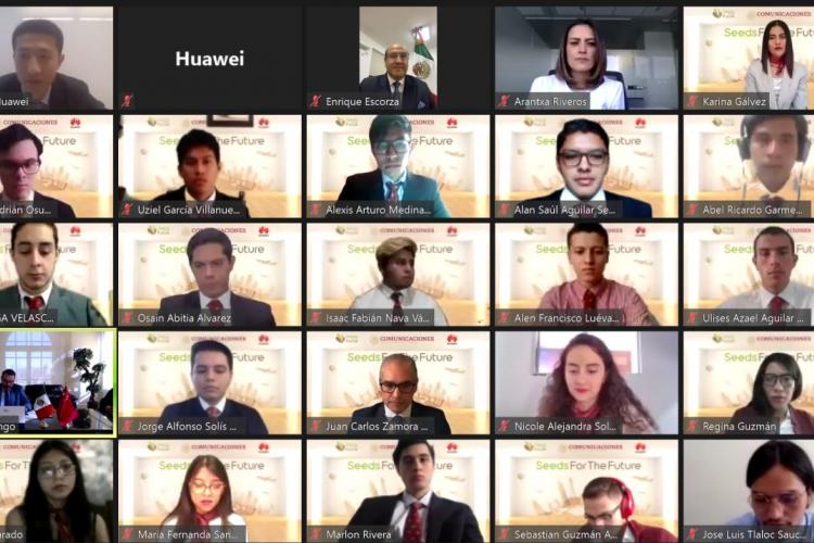Alumno seleccionado por Huawei para el programa Semillas para el Futuro 2020