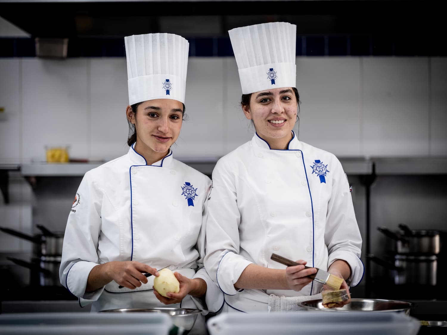Estudiantes de gastronomía