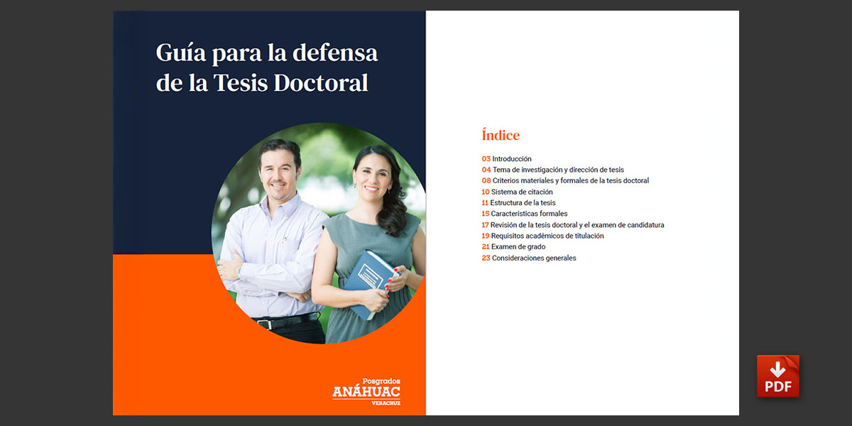 Guía para la defensa de la Tesis Doctoral