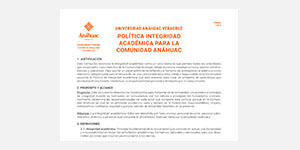 Política de Integridad Académica