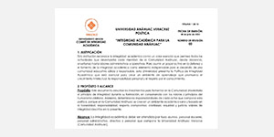 Política de Integridad Académica