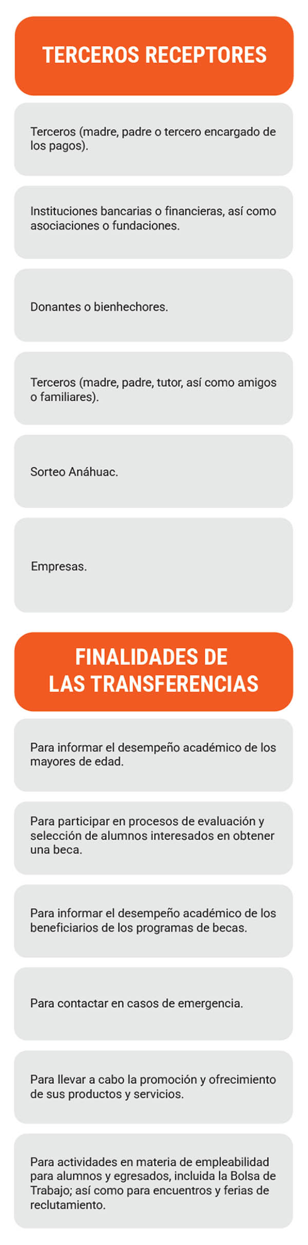 Con quien compartimos tus datos personales
