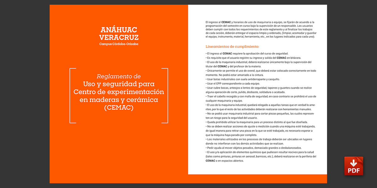 Reglamento del Centro de Experimentación en Maderas y Cerámica (CEMAC)