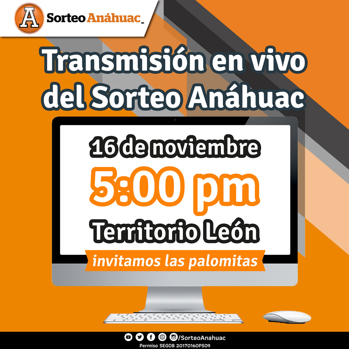 Sorteo Anáhuac 2017