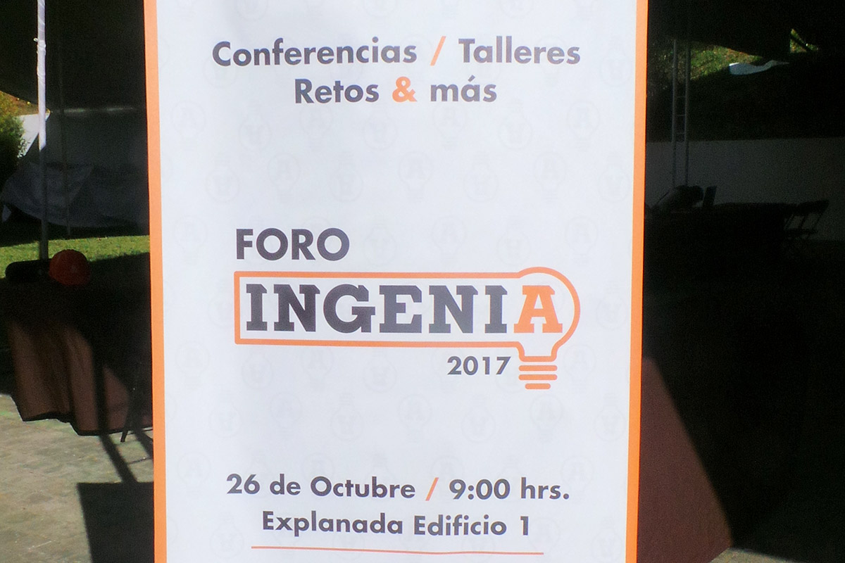 1 / 8 - El Primer Foro IngeniA da grandes resultados con la Comunidad Estudiantil