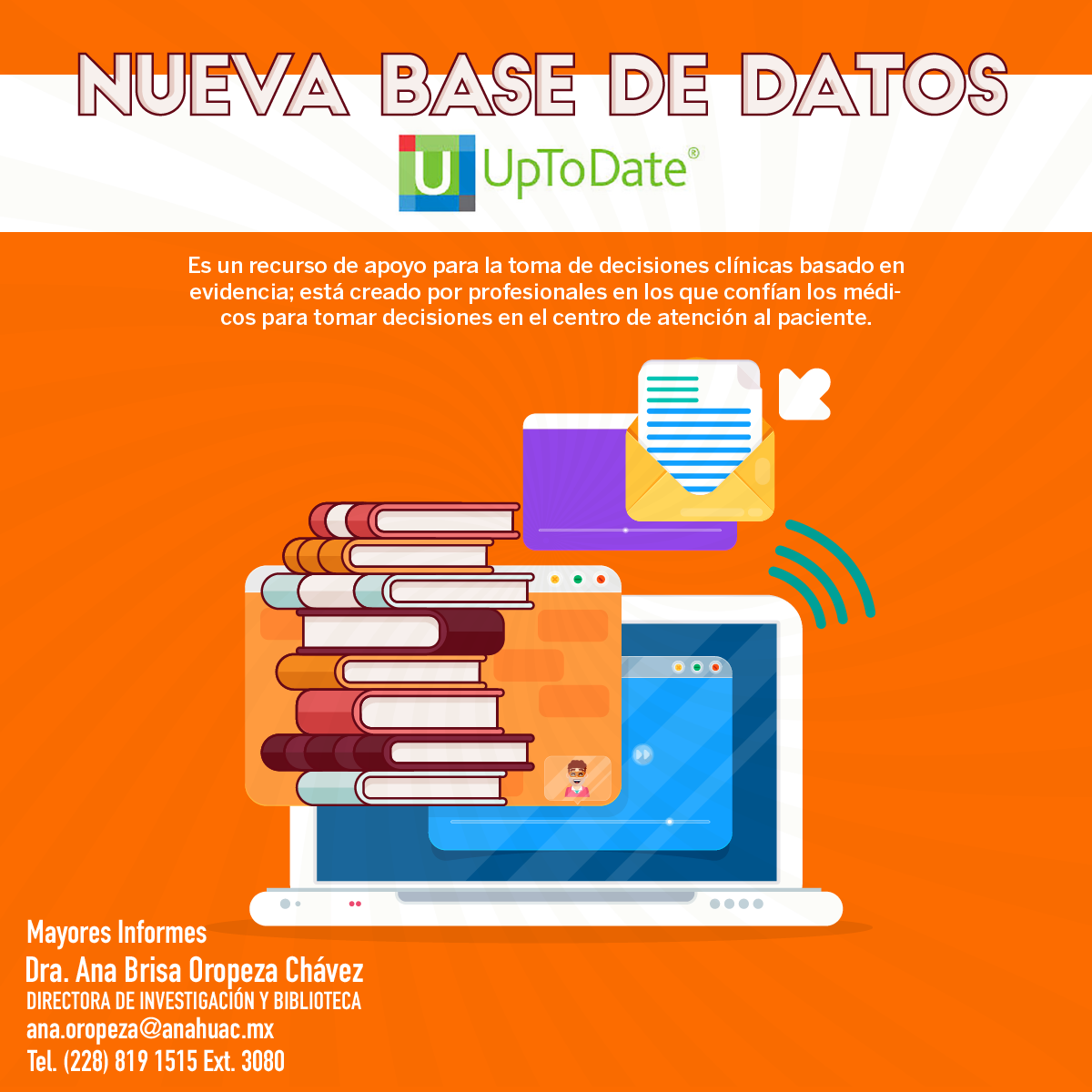 UpToDate, nueva Base de Datos