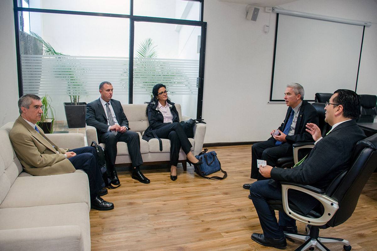 1 / 6 - Visita del Departamento de Comercio Internacional del Reino Unido