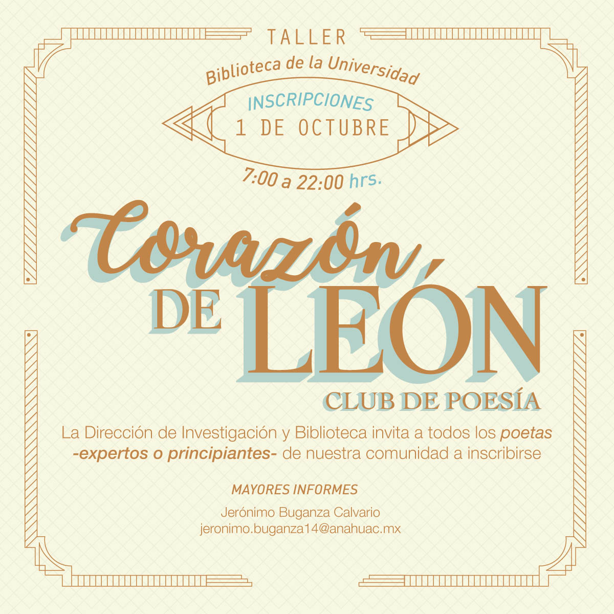 Club de Poesía Corazón de León