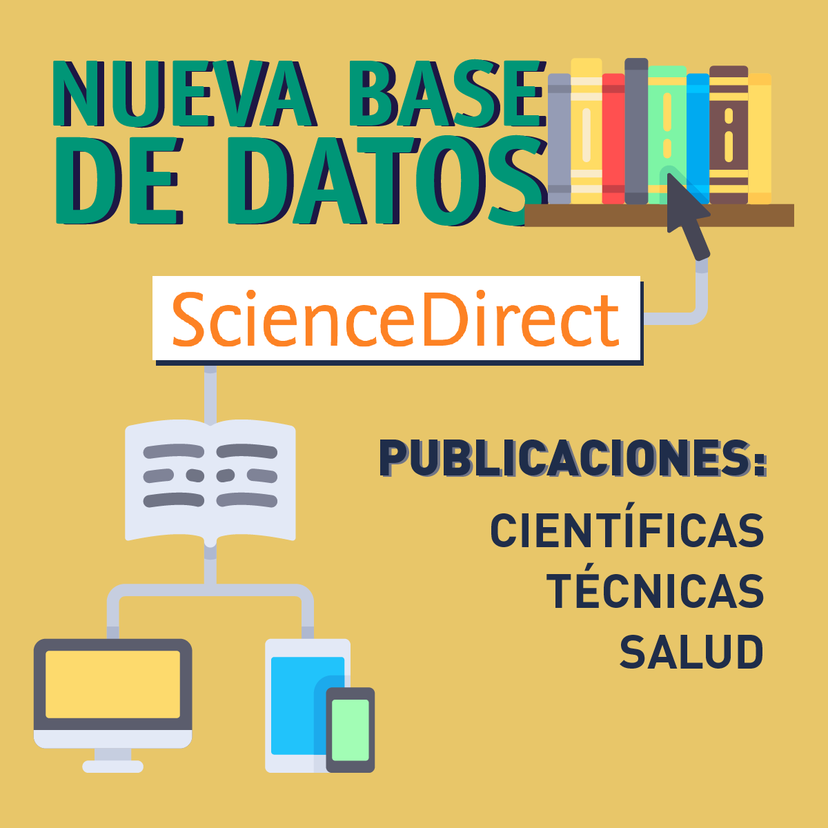 ScienceDirect, nueva Base de Datos