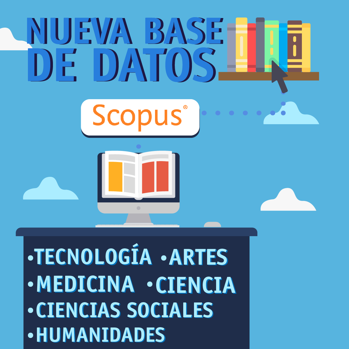Scopus, nueva Base de Datos