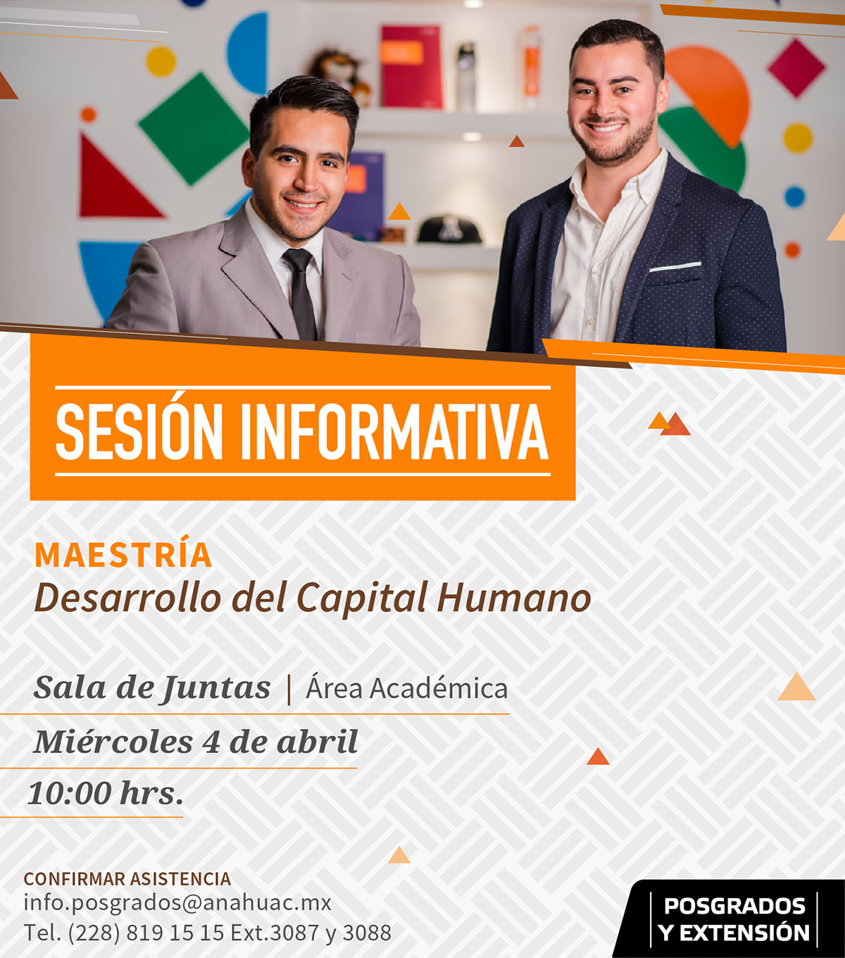 Maestría en Desarrollo del Capital Humano: Sesión Informativa