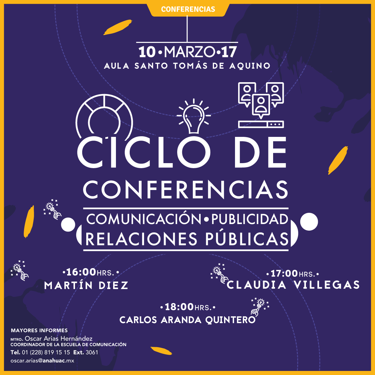 Ciclo de Conferencias: Comunicación, Publicidad y Relaciones Públicas