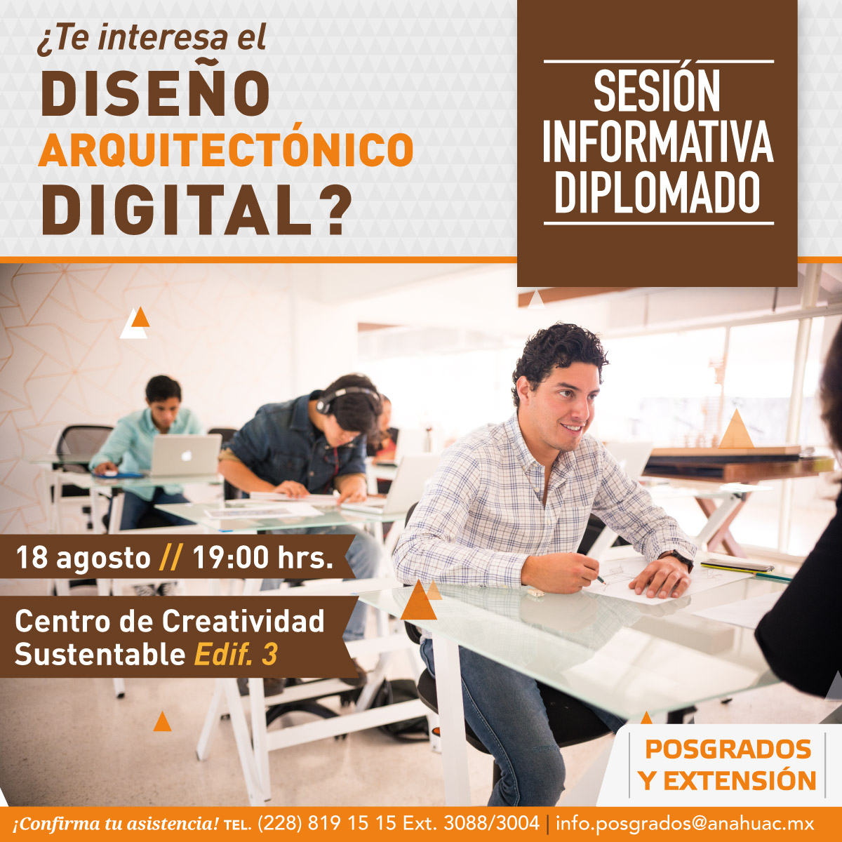 Sesión Informativa para el Diplomado en Diseño Arquitectónico Digital