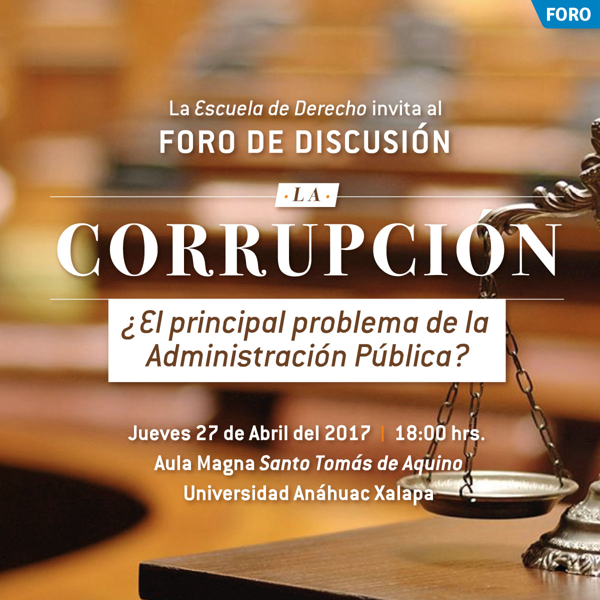 Foro de discusión: La Corrupción Foro de discusión: La Corrupción