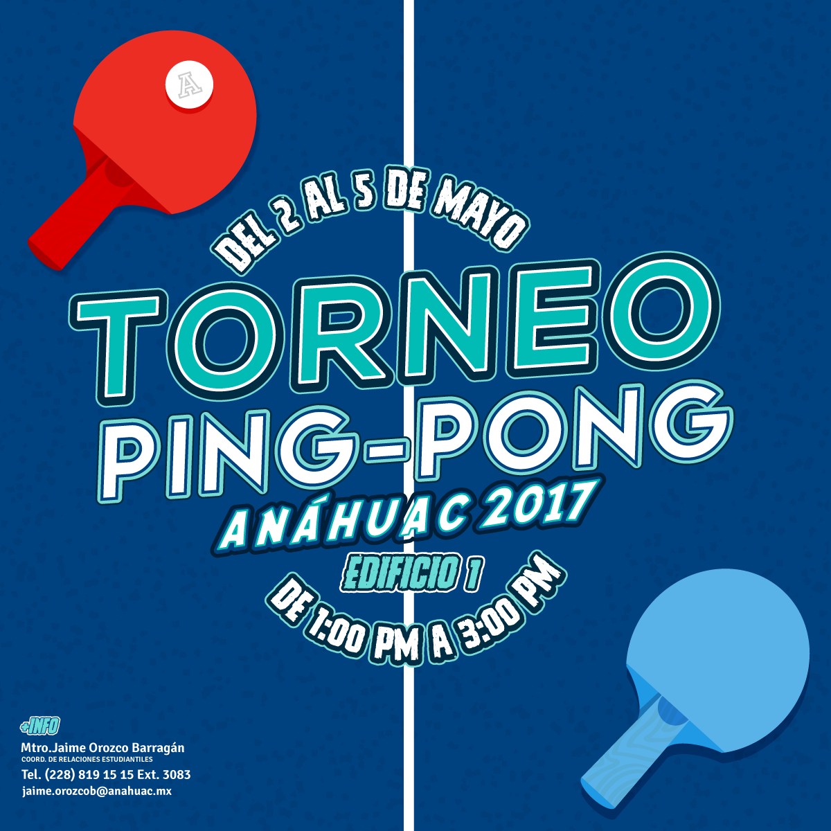 Torneo de Ping-Pong Anáhuac 2017