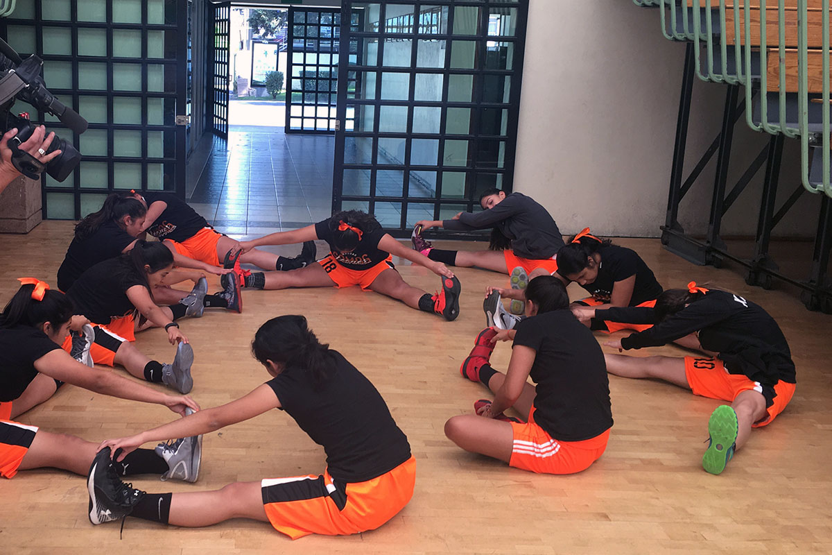 1 / 4 - Inicia actividad de Basquetbol Femenil en Torneo Invitacional