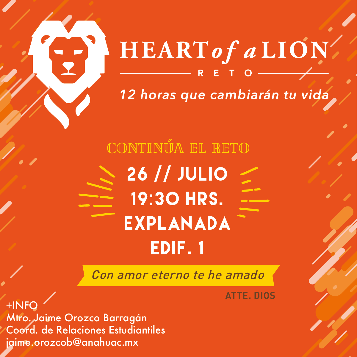 Reto Heart of a Lion: Séptima Actividad