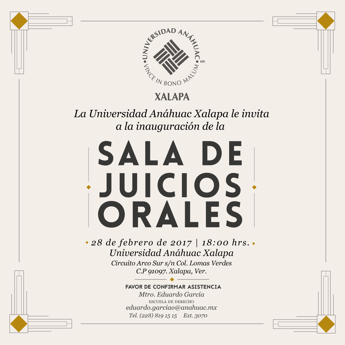 Inauguración de la Sala de Juicios Orales Inauguración de la Sala de Juicios Orales