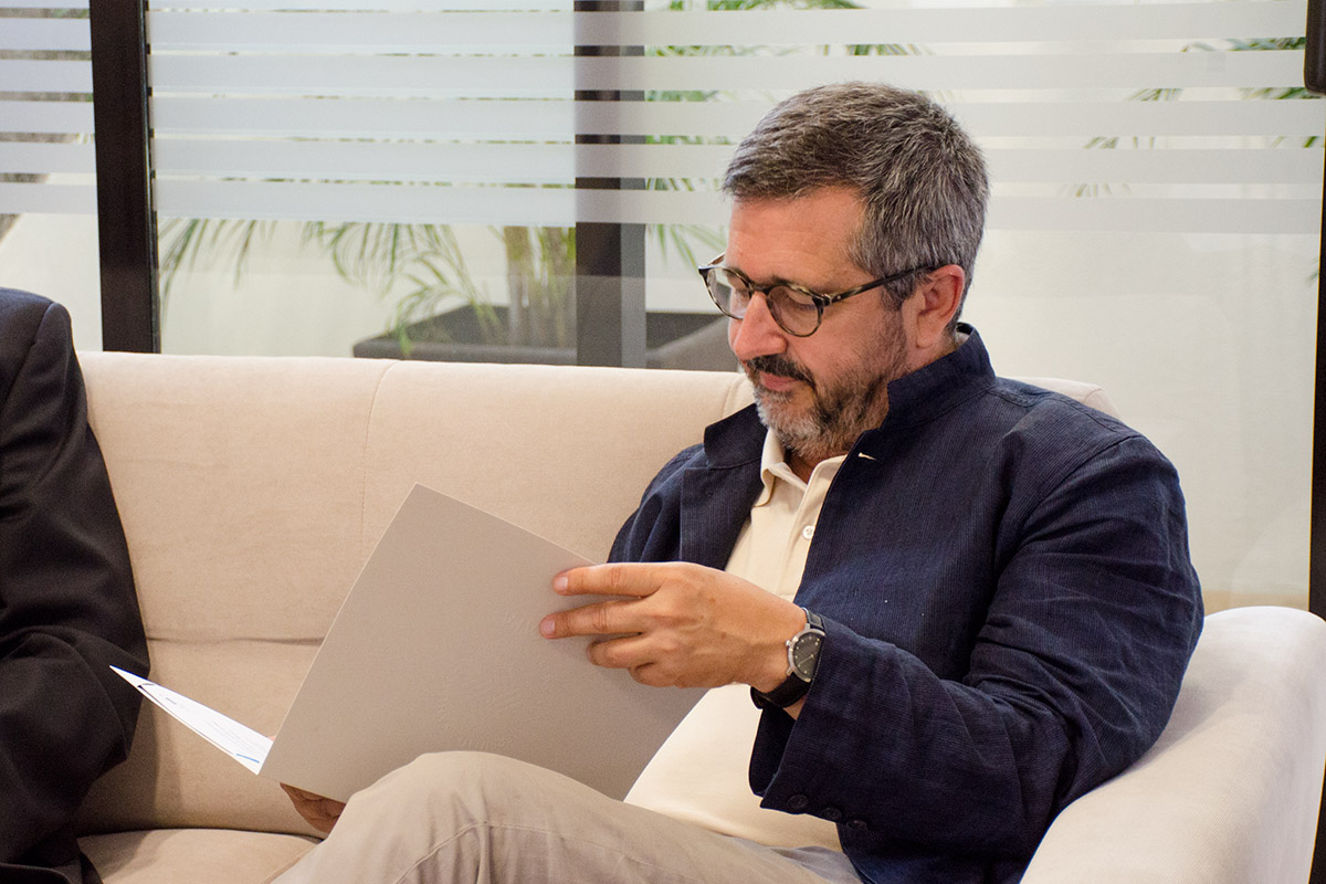 3 / 4 - Visita del Arq. Roberto Goycoolea de la Universidad de Alcalá de Henares