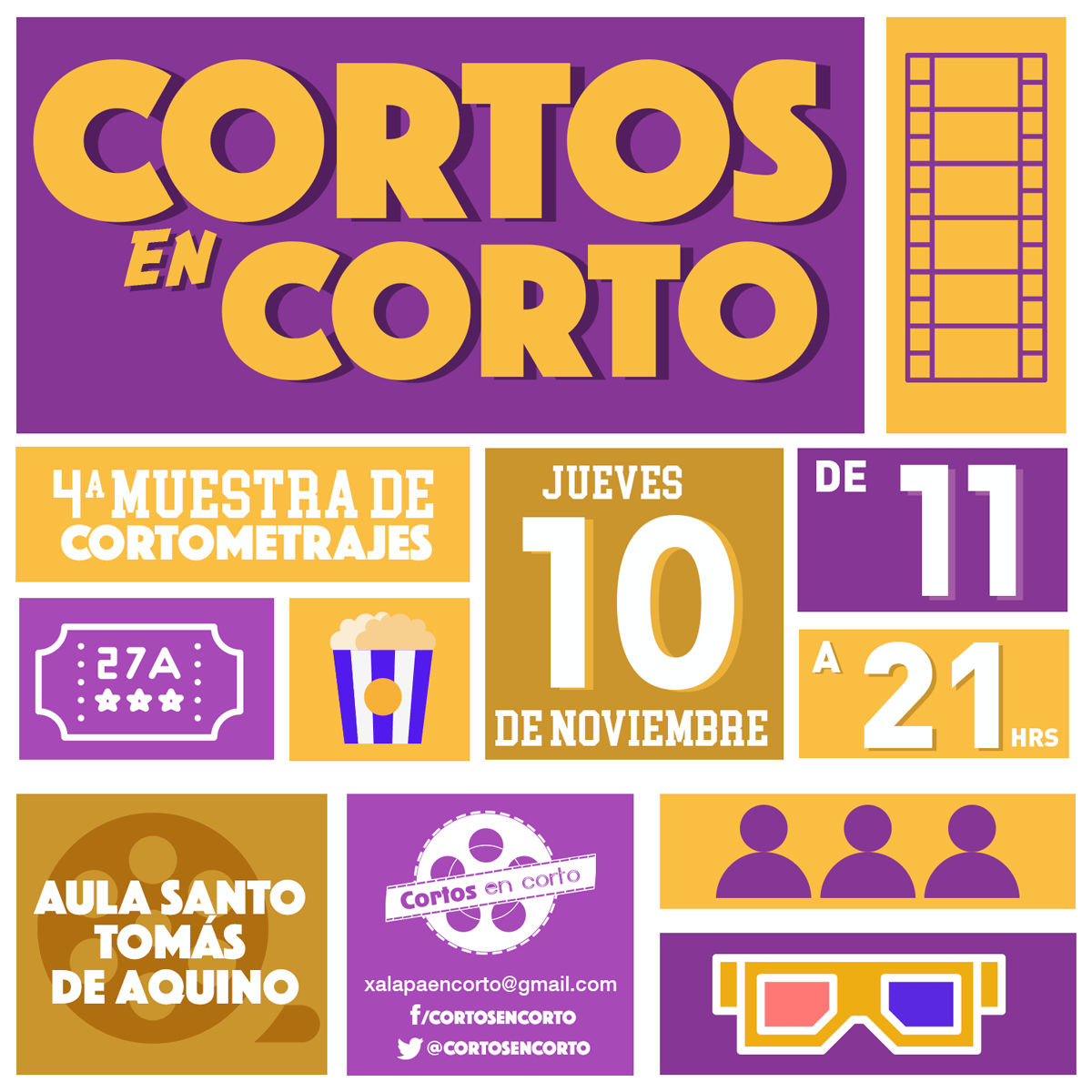 Cortos en Corto: 4a muestra de cortometrajes