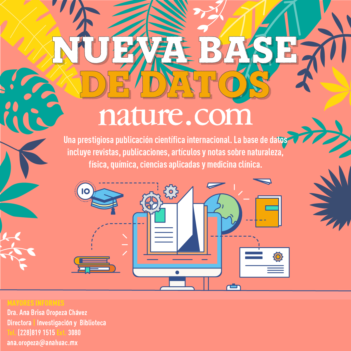 Nature, nueva Base de Datos