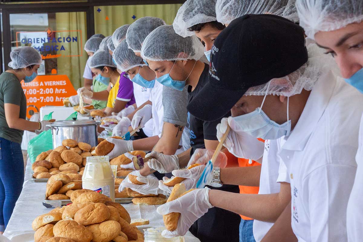 4 / 10 - Espíritu de servicio de los voluntarios.