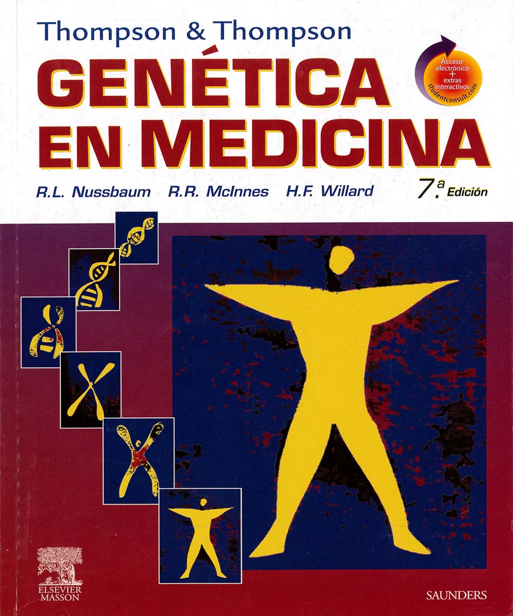 6 / 12 - RB155 N88 2008 ej 2 Genética en medicina, Robert L. Nussbaum - Elsevier, España 2008