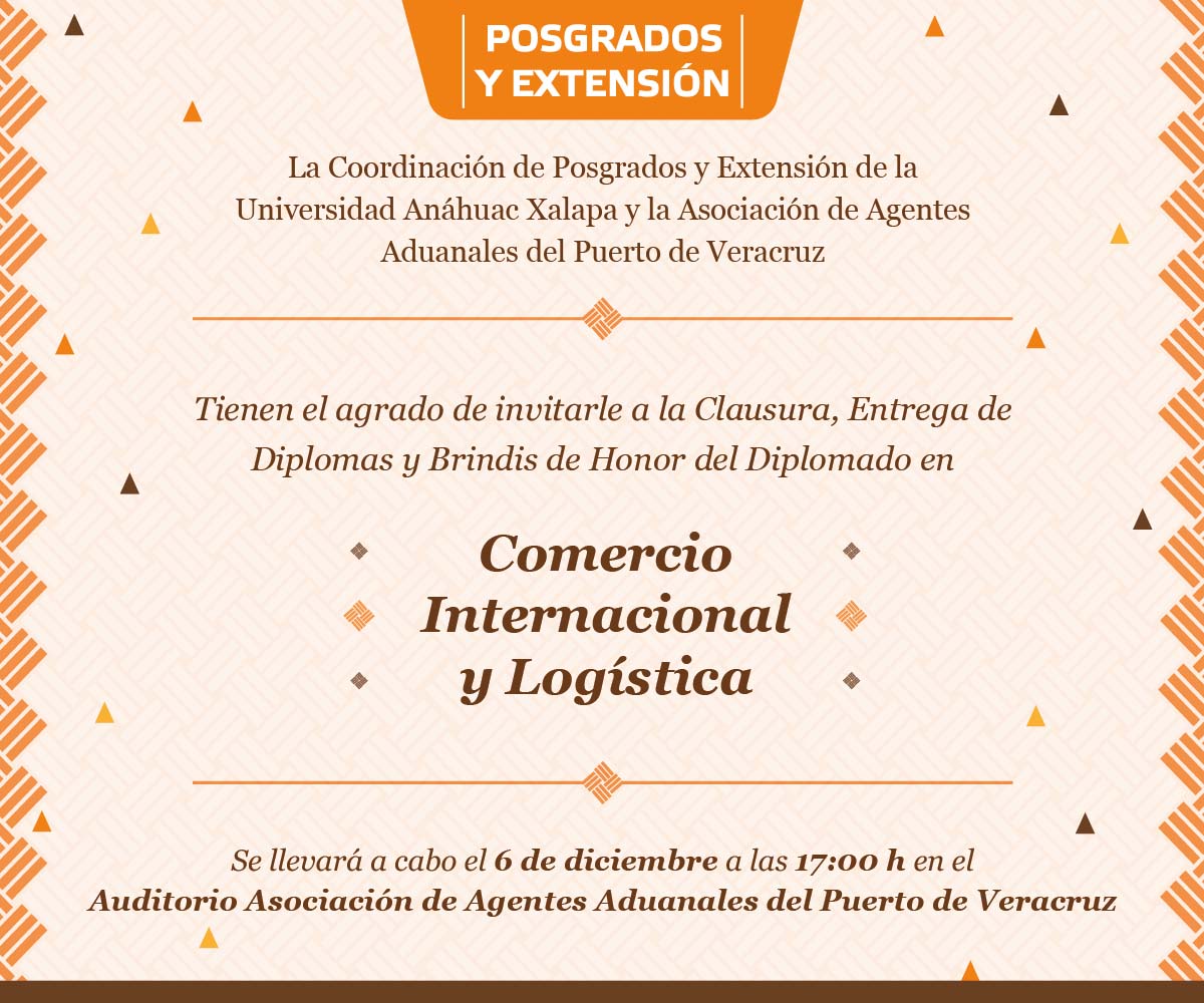 Clausura del Diplomado en Comercio Internacional y Logística Clausura del Diplomado en Comercio Internacional y Logística