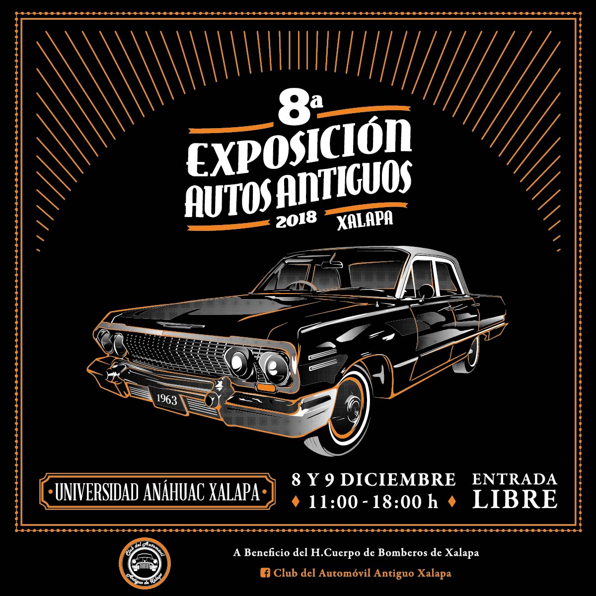 8a Exposición de Autos Antiguos Xalapa