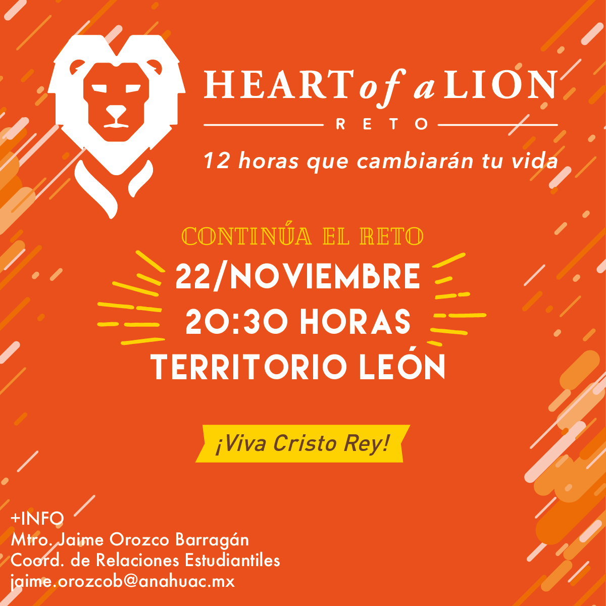 Reto Heart of a Lion: Onceava Actividad