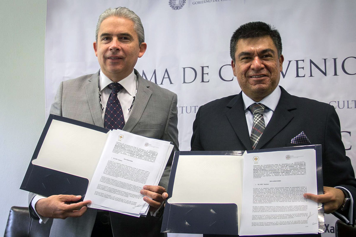1 / 9 - Firman la Universidad Anáhuac y el IVEC Convenio de Colaboración