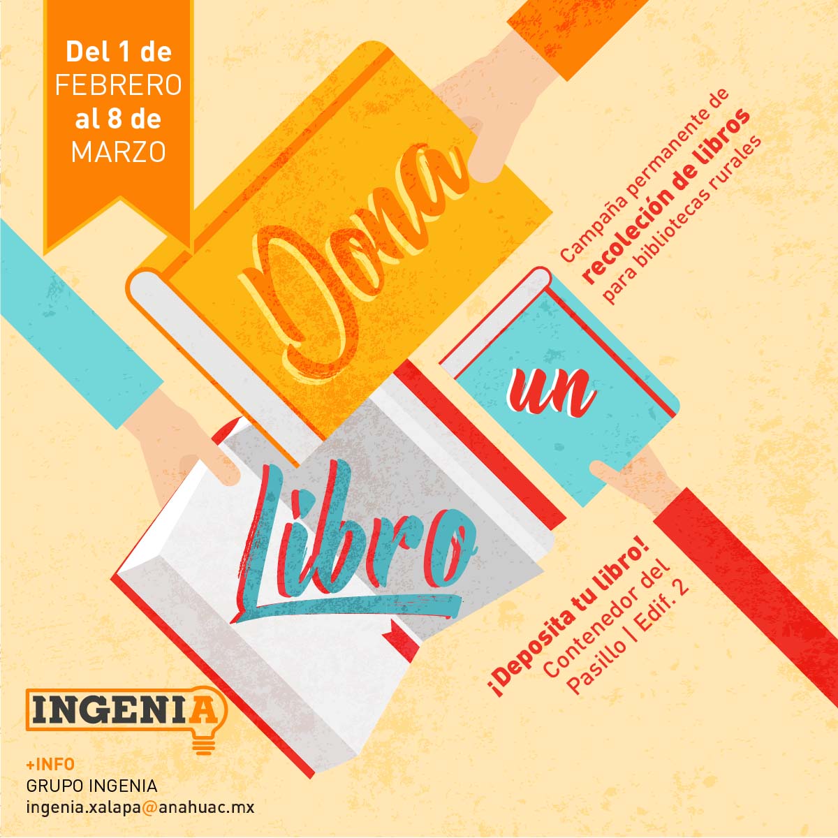 Campaña Dona un Libro