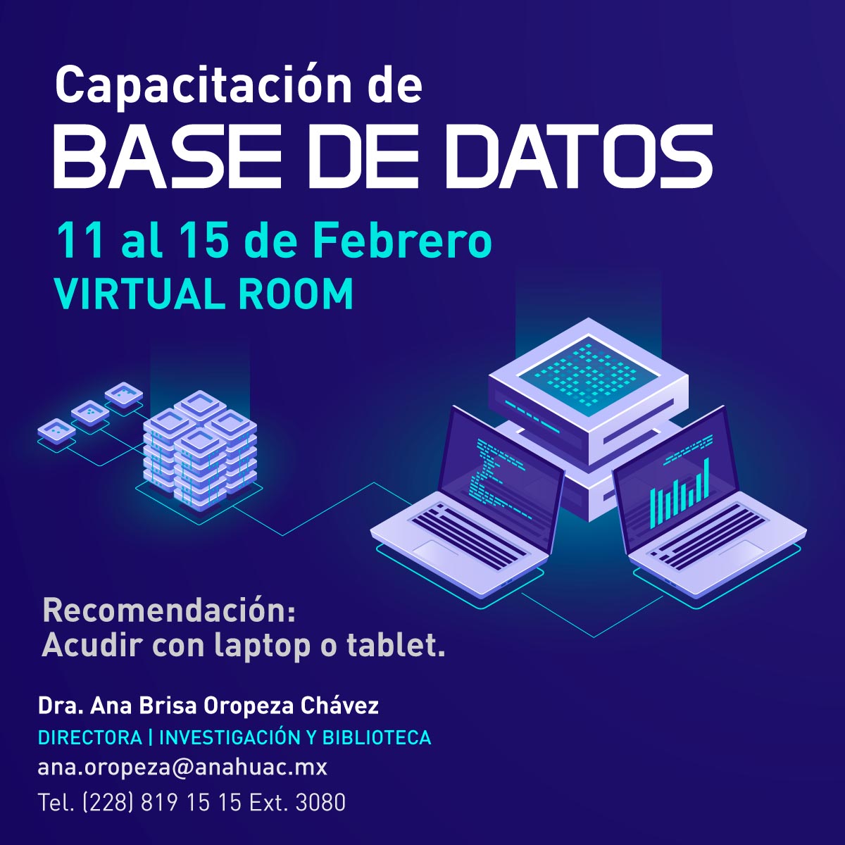 Capacitación para Bases de Datos Especializadas