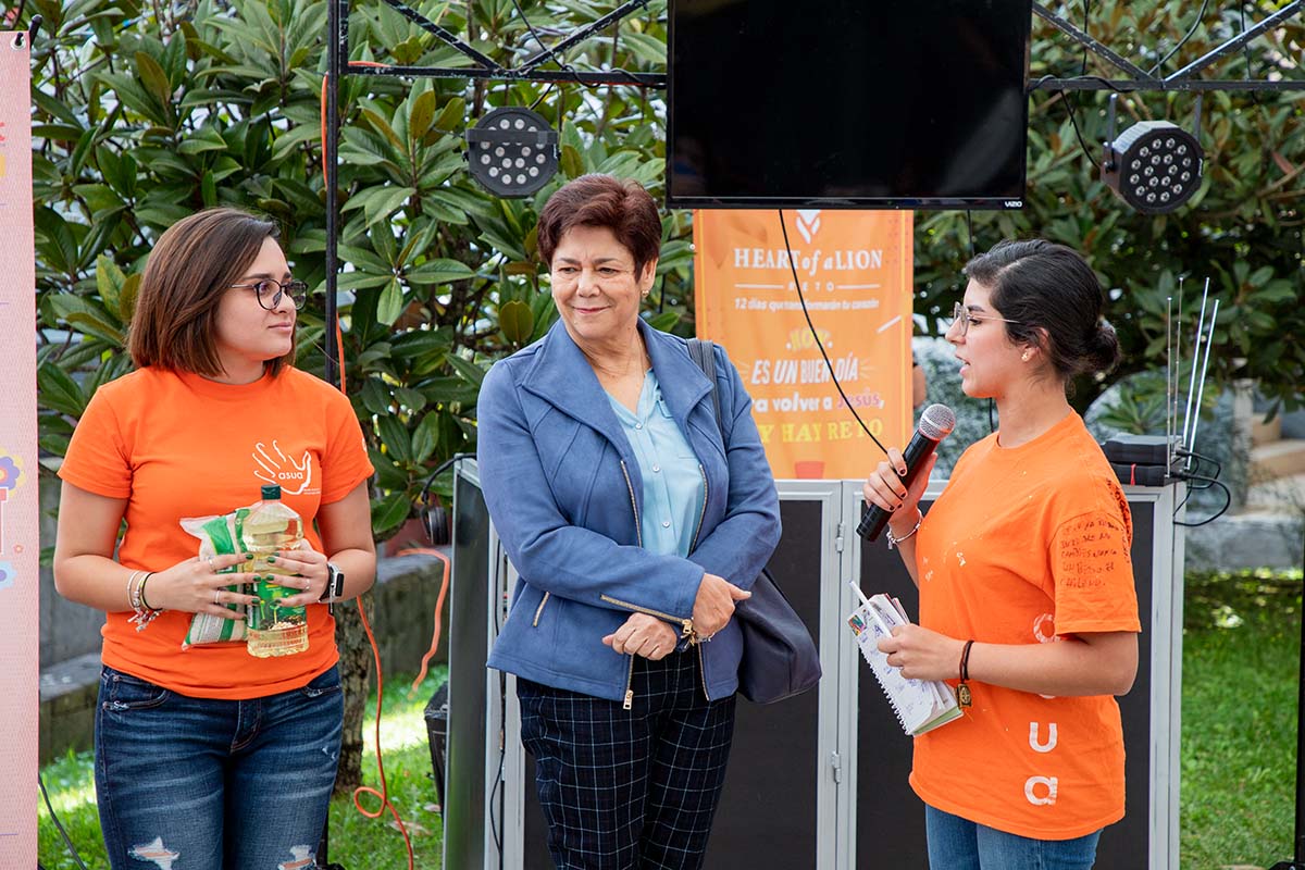 2 / 4 - Irma Chedraui Obeso, presidenta del Banco de Alimentos Xalapa.