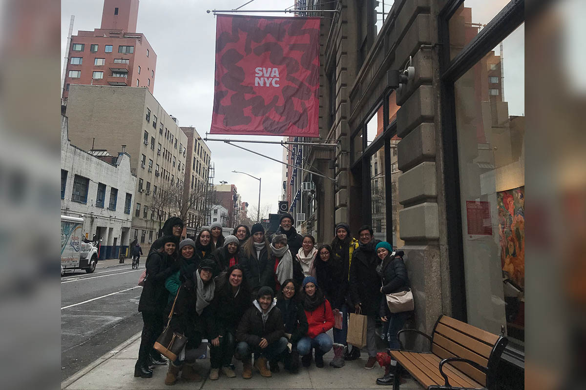 10 / 14 - Viaje Académico Internacional de Alumnos de Diseño Gráfico a Nueva York