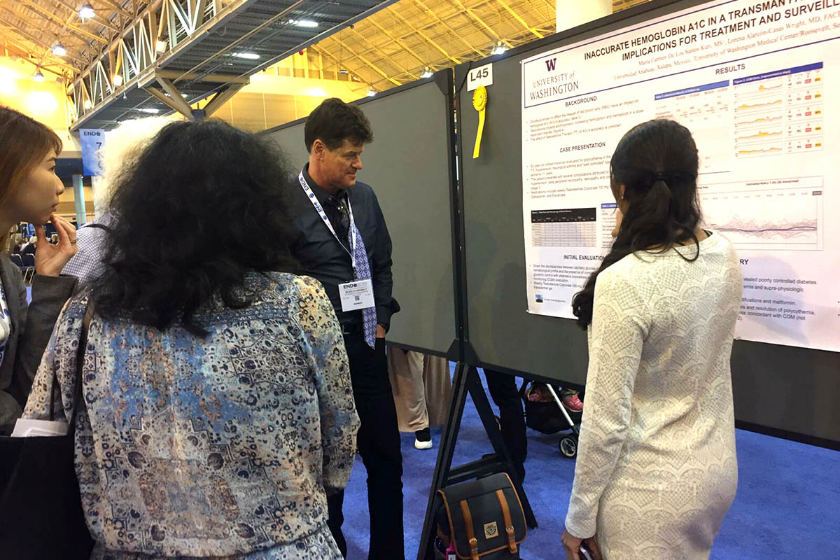 2 / 4 - Alumna de Medicina nos representa en Congreso de Endocrinología en New Orleans, Estados Unidos