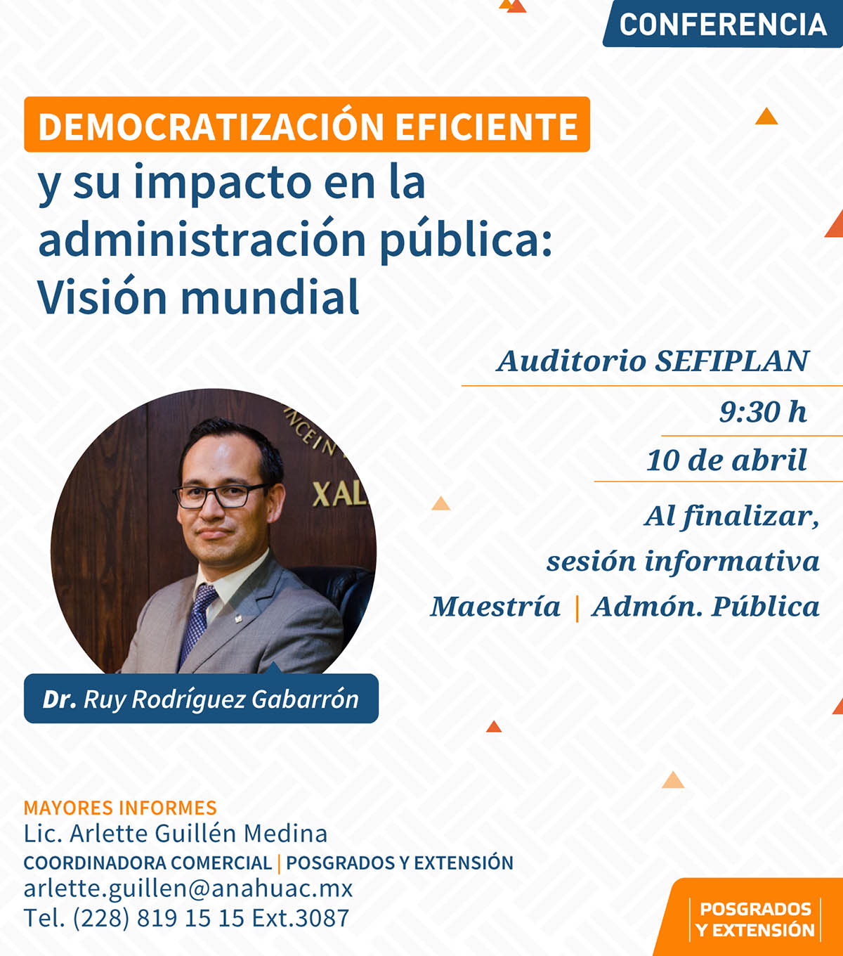 Democratización Eficiente y su Impacto en la Administración Pública Democratización Eficiente y su Impacto en la Administración Pública