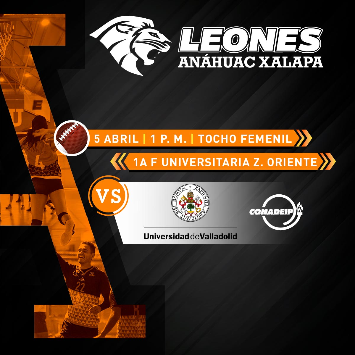 Tocho Femenil CONADEIP: Leonas vs Universidad de Valladolid