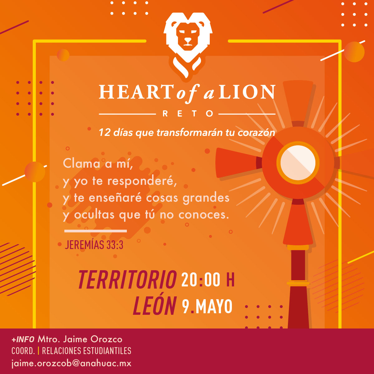 Reto Heart of a Lion: Quinta Actividad