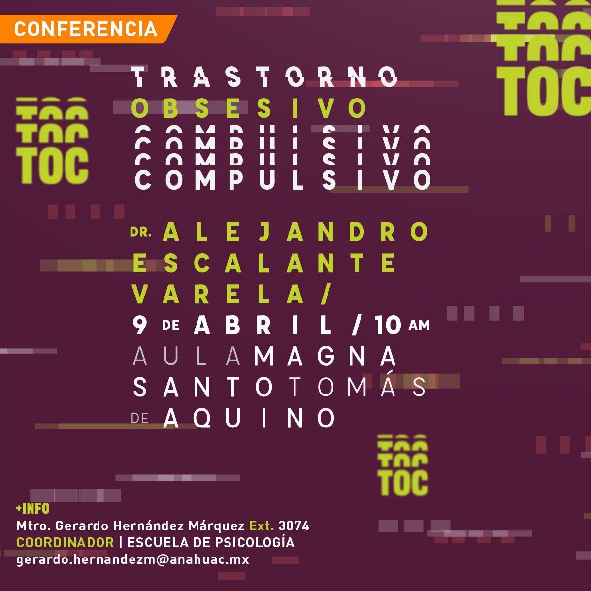 Trastorno Obsesivo Compulsivo Trastorno Obsesivo Compulsivo