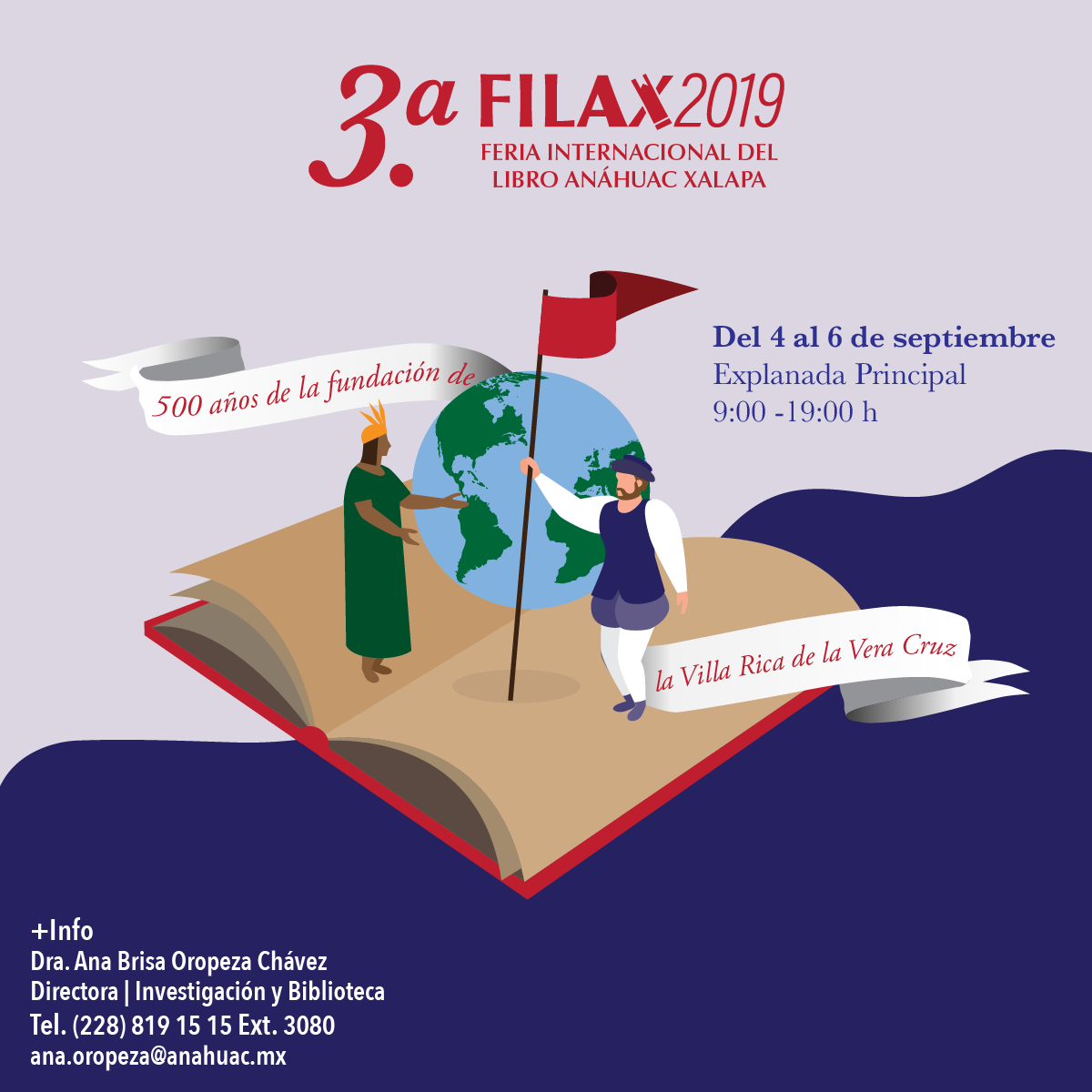 3.a FILAX 2019: Feria Internacional del Libro Anáhuac Xalapa