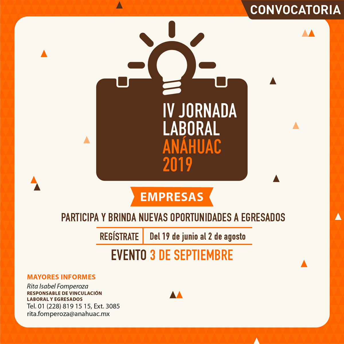 IV Jornada Laboral Anáhuac 2019: Empresas