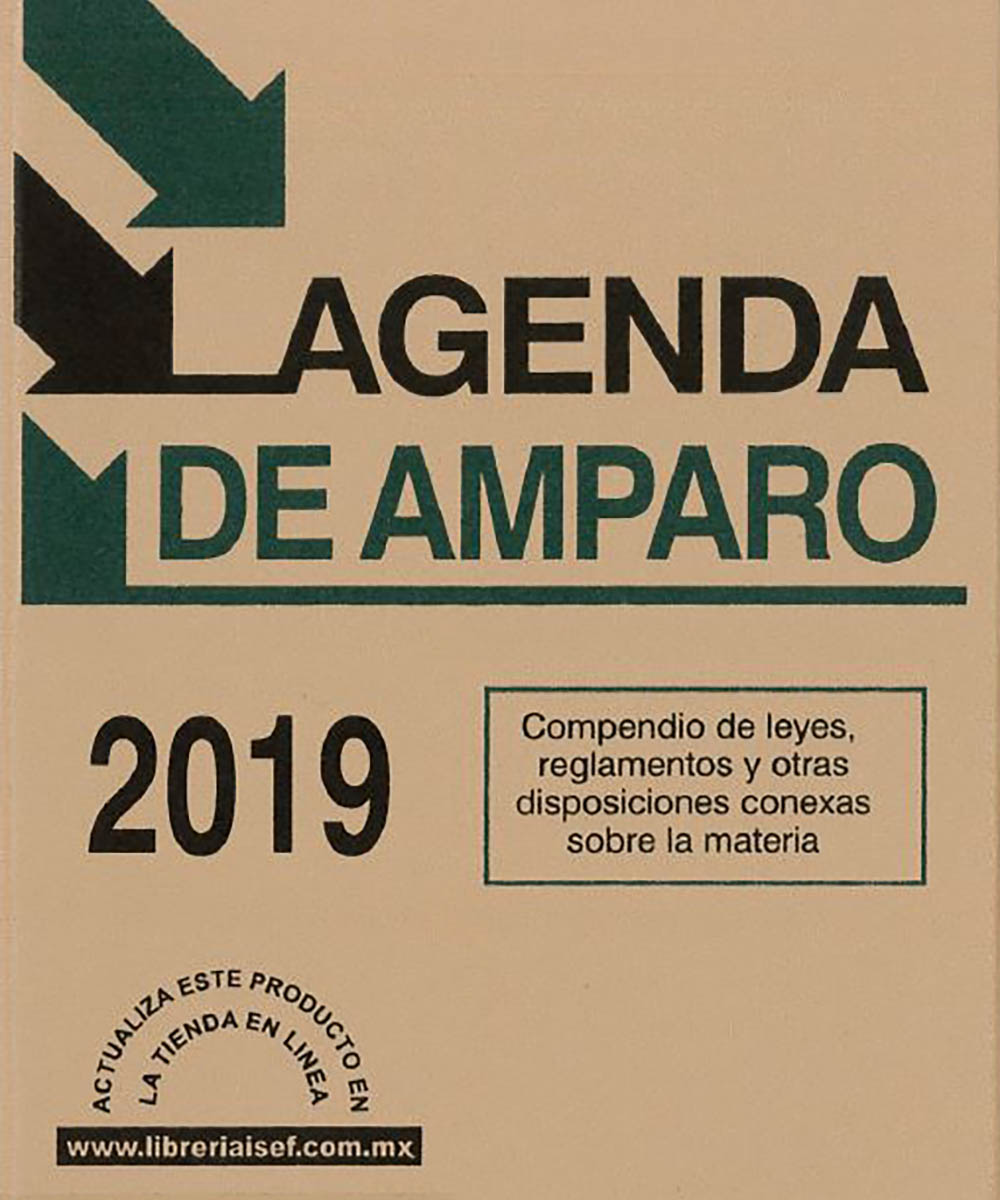 2 / 12 - KGF2709 I-84  Agenda de Amparo - ISEF, México 2019